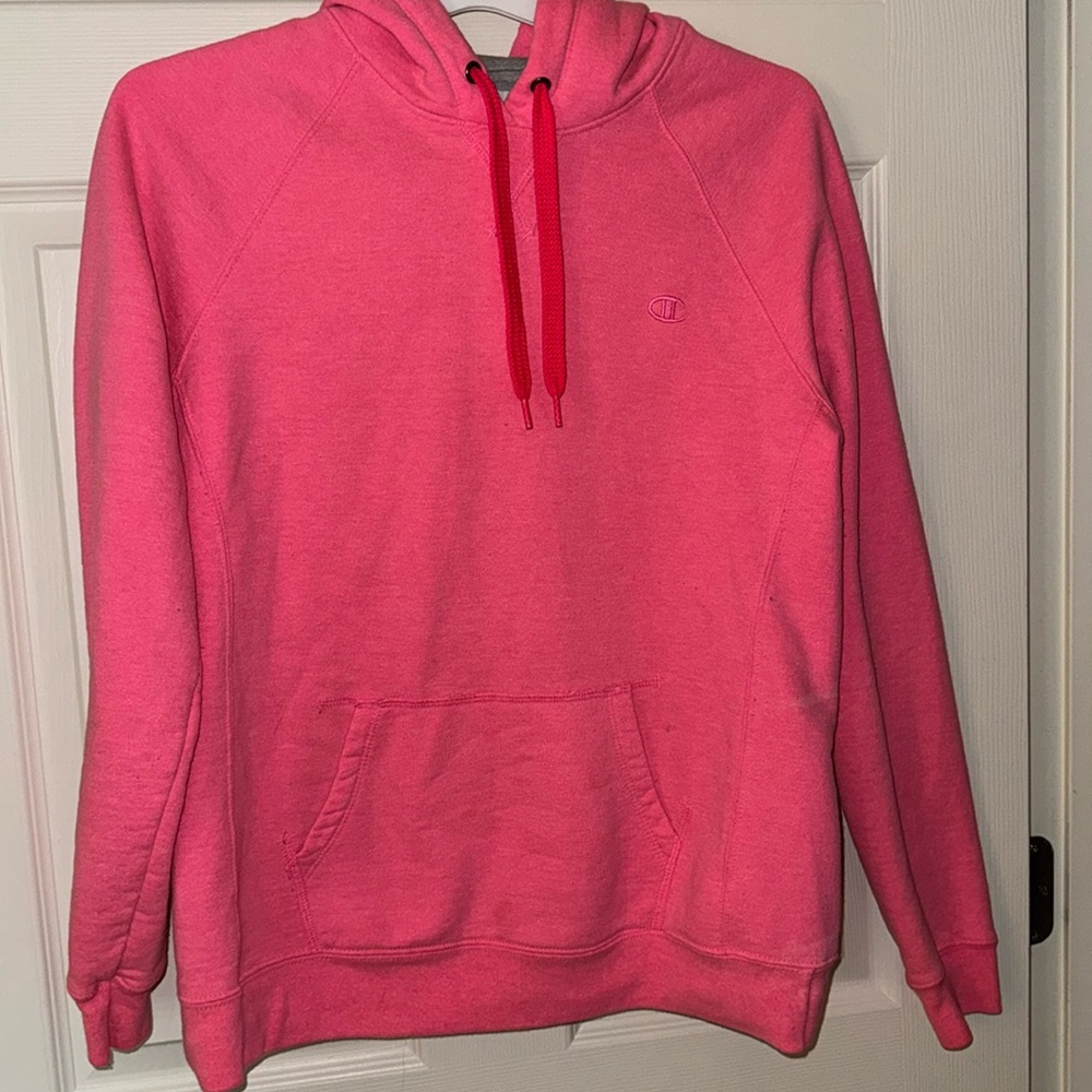 Pink hoodie